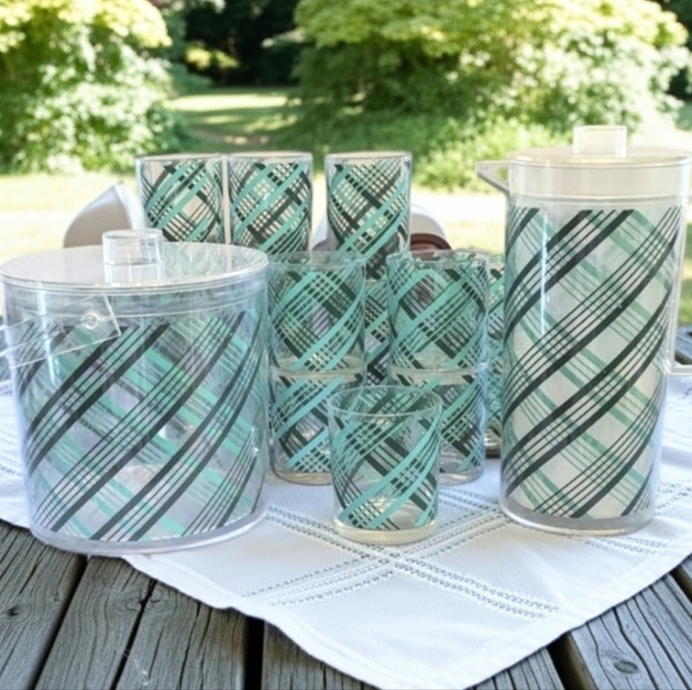 70s HJ STOTTER 17 piece drink set(Rare)